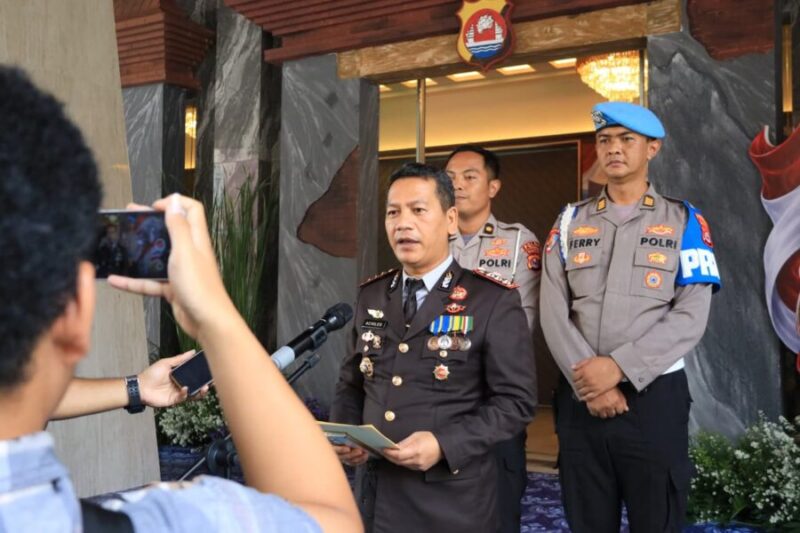 Kabidhumas Polda Banten Kombes Pol Maruli Ahiles Hutapea.