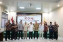 Foto kerja sama KONI DIY dengan berbagai institusi dari sektor pendidikan, kesehatan, media, teknologi digital, dan penyedia fasilitas
