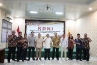 Foto kerja sama KONI DIY dengan berbagai institusi dari sektor pendidikan, kesehatan, media, teknologi digital, dan penyedia fasilitas