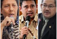 Kolase foto pengamat kebijakan publik, Dr Farid Wajdi, Elfenda Ananda, dan Gubernur Sumut, Bobby Nasution. Istimewa