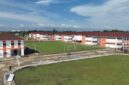Kompleks bangunan Sekolah Rakyat Terintegrasi II di Kota Medan, Sumatera Utara, yang ditinjau oleh Menko Infrastruktur dan Pembangunan Kewilayahan