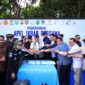 Gubernur Sumatera Selatan Herman Deru bersama unsur Forkopimda, perwakilan Kementerian ESDM, SKK Migas, dan pemangku kepentingan menandatangani ikrar bersama tata kelola sumur minyak masyarakat di Desa Banjarsari, Kabupaten Lahat
