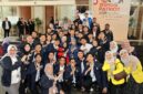 Peserta Tim Ekspedisi Patriot (TEP) 2026 berfoto bersama usai mengikuti pelepasan di Jakarta
