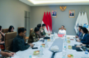 Wakil Menteri Komdigi Nezar Patria saat menerima audiensi Kaspersky di Kantor Kementerian Komunikasi dan Digital, Jakarta Pusat, Selasa (30/6/2026). (Jennus)