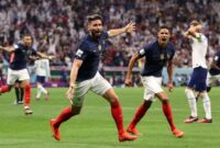 Ilustrasi - Inggris lawan Prancis pada 2022. (FIFA.com)