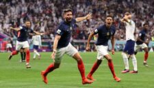 Ilustrasi - Inggris lawan Prancis pada 2022. (FIFA.com)