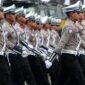 Ilustrasi - Pasukan polisi (CNBC)