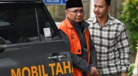 Kuasa hukum Yaqut melihat forum pengadilan sebagai tempat yang tepat untuk menguji setiap unsur dakwaan yang disusun penyidik dan jaksa penuntut umum. (Antara Foto)