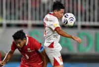 Kapten Timnas Rizky Ridho mengakui dirinya melakukan sejumlah kesalahan saat laga menghadapi Vietnam yang berkontribusi pada kebobolan Indonesia. (Jennus)