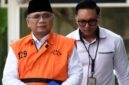 Yaqut Cholil Quomas menunggu saatnya masuk ruang sidang. (Jennus)