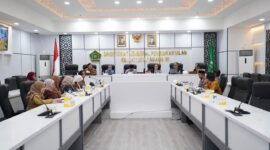 Kunjungan University of Melbourne ke kantor Kementerian Agama di Jakarta. (Jennus)