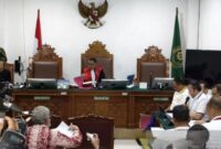 Sidang jawaban termohon Korps Pemberantasan Tindak Pidana Korupsi (Kortas Tipidkor) Polri selaku Termohon II dan Polda Metro Jaya selaku Termohon I dalam praperadilan mantan Jaksa Agung Muda Tindak Pidana Khusus (Jampidsus) Febrie Adriansyah soal sah atau tidaknya upaya paksa penyitaan di Pengadilan Negeri Jakarta Selatan, Jakarta, Rabu (19/8/2026). (Jennus)