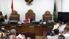 Sidang jawaban termohon Korps Pemberantasan Tindak Pidana Korupsi (Kortas Tipidkor) Polri selaku Termohon II dan Polda Metro Jaya selaku Termohon I dalam praperadilan mantan Jaksa Agung Muda Tindak Pidana Khusus (Jampidsus) Febrie Adriansyah soal sah atau tidaknya upaya paksa penyitaan di Pengadilan Negeri Jakarta Selatan, Jakarta, Rabu (19/8/2026). (Jennus)