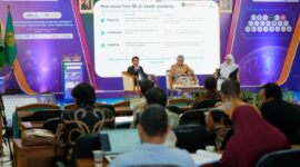 Wakil Rektor UMY bidang Mutu, Reputasi dan Kemitraan saat menyampaikan keynote speech nya dalam the 10th ICoSI UMY 2026