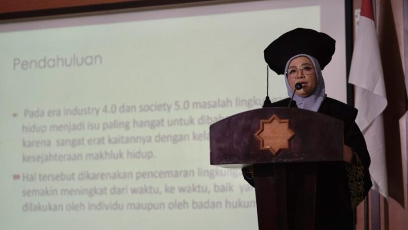 Guru Besar UMY bidang Pidana Linkungan,  Prof. Dr. Yeni Widowaty, S.H., M.Hum