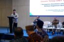 Foto Sekretaris BPH (Badan Pembina Harian) UMY, H. Arba Riksawan Qomaru, S.E., saat menyampaikan sambutan dalam kegiatan Baitul Arqam dosen tetap UMY