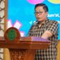 Kepala Bidang Penempatan Tenaga Kerja Disnakertrans Kabupaten Bantul, Agung Kurniawan, dalam pembukaan UMY Career Fair 2026