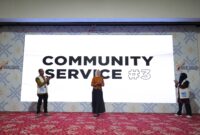 Kegiatan pembukaan Community Service #3 yang diselenggarakan oleh FKG UMY di Temanggung