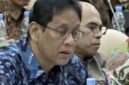 Menteri Keuangan Purbaya Yudhi Sadewa di tengah rapat bersama Komite IV Dewan Perwakilan Daerah di Kompleks Parlemen, Jakarta, Senin (14/9/2026). (Jennus)
