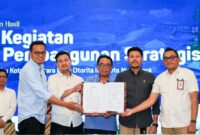 Kejagung melakukan pendampingan tiga paket pekerjaan infrastruktur jalan ibu kota baru Indonesia 2026–2027 senilai sekitar Rp3,986 triliun. (Humas IKN)