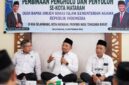 Dirjen Bimas Kemenag Abu Rokhmad mberi wejangan dalam sesi acara Pembinaan Penghulu dan Penyuluh se-Kota Mataram, Nusa Tenggara Barat, Senin (21/9/2026). (Kemenag)