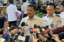 Direktur Jenderal Pemasyarakatan Mashudi menyampaikan keterangan dalam rapat dengar pendapat dengan Komisi XIII DPR RI di kompleks parlemen Senayan Jakarta, Senin (28/9/2026). (Jennus)