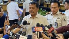 Direktur Jenderal Pemasyarakatan Mashudi menyampaikan keterangan dalam rapat dengar pendapat dengan Komisi XIII DPR RI di kompleks parlemen Senayan Jakarta, Senin (28/9/2026). (Jennus)