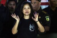 Mary Jane saat menjalani hukuman di Indonesia. (Jennus/Ant)
