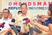 Kepala Badan Pengendalian Pembangunan dan Investigasi Khusus (Bappisus) Aries Marsudiyanto memberikan keterangan dalam konferensi pers di Jakarta, Selasa (29/9/2026). (Jennus)