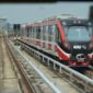 Moda angkutan Lintas Raya Terpadu (LRT) di Jakarta. (Jennus)