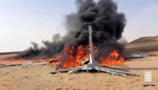 Serangan drone kelompok Houthi terhadap fasilitas penting diwilayah barat Arab Saudi. (Anadolu)