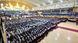 Mahasiswa Baru UMY Tahun Akademik 2026/2027 yang mengikuti kegiatan Masa Ta'aruf (Mataf) UMY