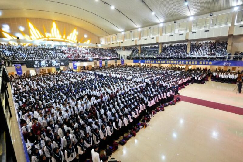 Mahasiswa Baru UMY Tahun Akademik 2026/2027 yang mengikuti kegiatan Masa Ta'aruf (Mataf) UMY