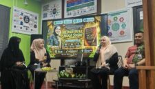 NARASUMBER-Dr. Suyanto, CFP bersama Bunda Anita sebagai Narasumber Bedah buku “Ngaji Sugih” karya Soraya, SH, MH, CHt, MNLP, MPI. (Foto Ist).
