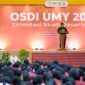 Ketua BPH UMY, Dr. Agung Danarto saat membuka rangkaian OSDI MABA UMY TA 2026/2027