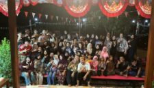 tim PPK Ormawa IMM FISIPOL UMY bersama warga Karangsewu, Galur, Kulon Progo
