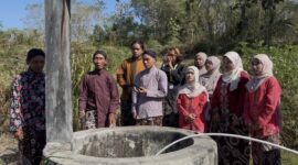 Kegiatan diversifikasi wisata budaya di Sambirejo yang dikembangkan oleh PPK Ormawa EDSA UMY bersama Jogja International Heritage Walk