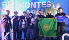 Foto tim ROV yang berhasil meraih juara harapan 1 dalam Kontes Kapal Indonesia (KKI) 2026 di Bengkalis, Riau