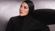 Penampilan Syahrini sebelum kembali ke panggung lewat event Pestapora. (Jennus)