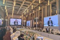 Delegasi Kementerian Agama RI yang dipimpin Direktur Penerangan Agama Islam Muchlis M. Hanafimemimpin sidang sesi kedua Konferensi Negara-negara ASEAN di Phnom Penh, Kamboja, Senin (5/10/2026). (Humas Kemenag)