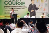 Kemenag melalui Direktorat Bina KUA dan Keluarga Sakinah, Direktorat Jenderal Bimbingan Masyarakat Islam menggelar kursus penguatan kapasitas penghulu pada 5-8 Oktober 2026 di Kota Malang, Jawa Timur. (Humas Kemenag)