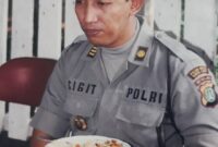 Foto lawas Listyo Sigit Prabowo saat masih berpangkat kapten polisi. (Istimewa)