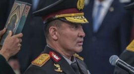 Kapolri Jenderal Polisi Suyudi Ario Seto saat dilantik Presiden Prabowo Subianto di Istana Negara Jakarta, Jumat (2/10/2026). (Jennus)