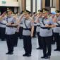 Sebanyak 88 perwira tinggi dan menengah dimutasi, termasuk 14 pejabat utama Mabes Polri dan 19 kepala kepolisian daerah. (Jennus)