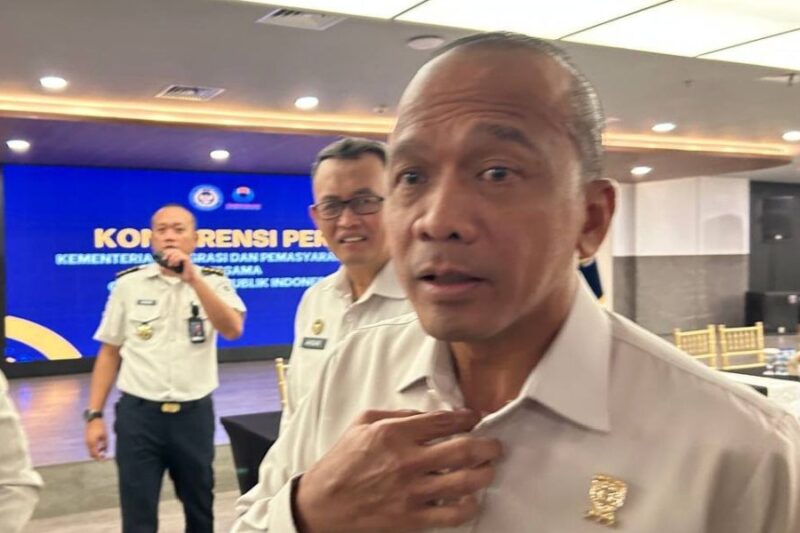 Inspektur Jenderal Kementerian Imigrasi dan Pemasyarakatan Rudi Setiawan (Jennus)