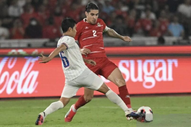 Setelah bermain imbang 2-2 pada waktu normal, Indonesia akhirnya mengalahkan Thailand pada babak perpanjangan waktu 4-2 melalui adu penalti. (Jennus)