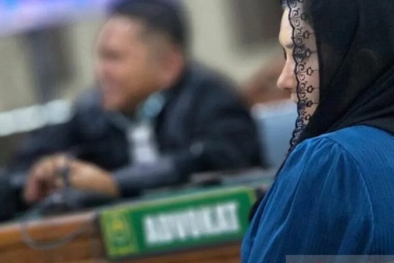 Bupati Pekalongan nonaktif Fadia Arafiq memasuki babak pembelaan. (Jennus)
