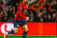 Bek tim nasional Indonesia, Calvin Verdonk, saat bermain bersama klub Lille. (X.com)