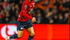 Bek tim nasional Indonesia, Calvin Verdonk, saat bermain bersama klub Lille. (X.com)