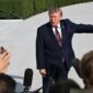 Presiden AS Donald Trump dalam rapat umum di Arizona, Rabu (14/10/2026). (Anadolu)